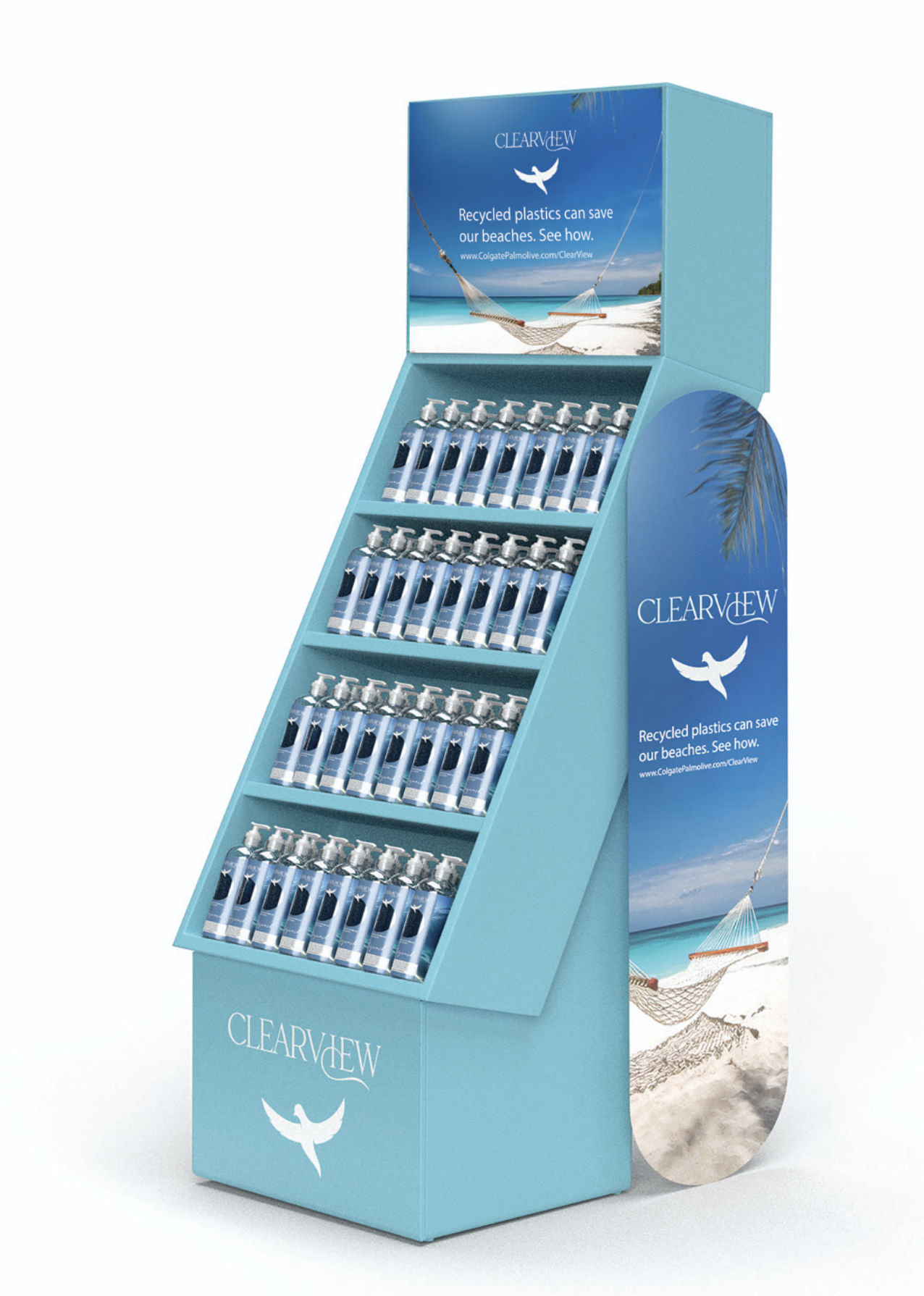 Clearview Point-Of-Sale design by Graphic Designer Melissa Sherley